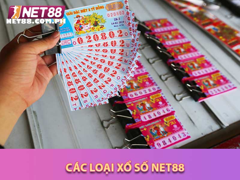 Các loại hình xổ số Miền Bắc có tại Net88